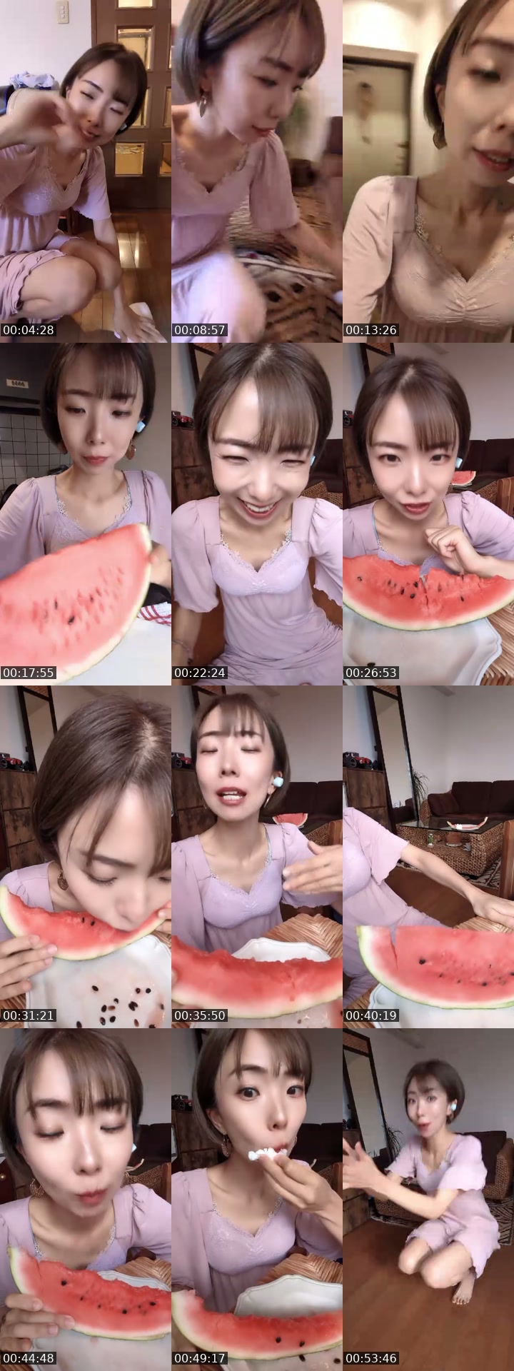 TikTok live: 6:30〜スイカ食べ放題✨ by @ohakumi