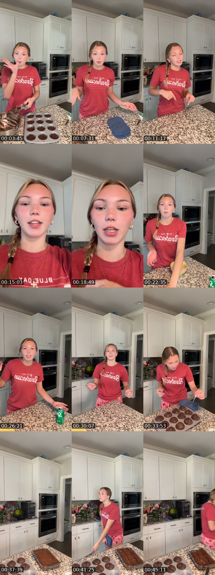 TikTok live: bake with me by @mysterious_secretgirl