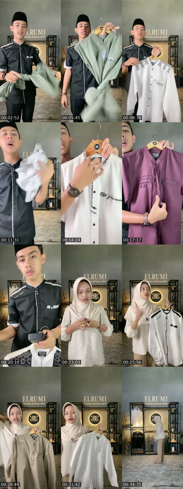 TikTok live: Promo baju koko pria by @elrumi_apparel_official