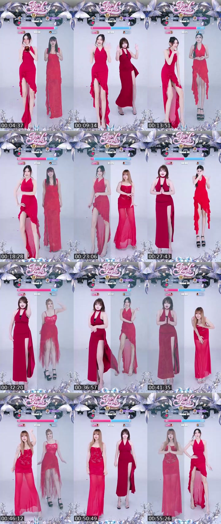 TikTok live: MIDNIGHT, MIRACLE STARS by @apex_lapis