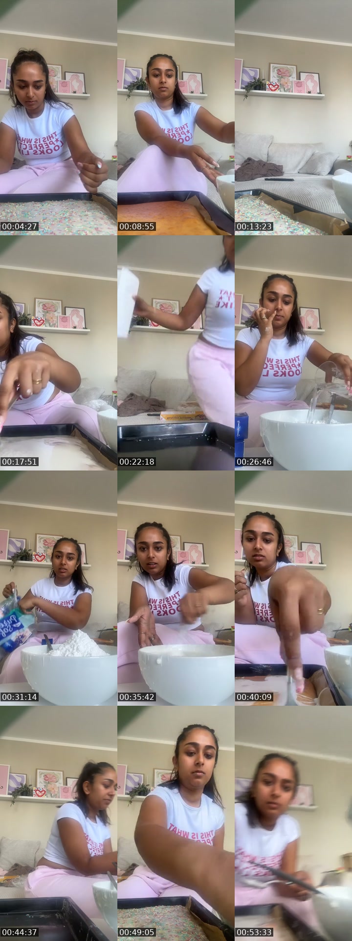 TikTok live: Für 180 Kinder Kuchen backen by @sariiceline