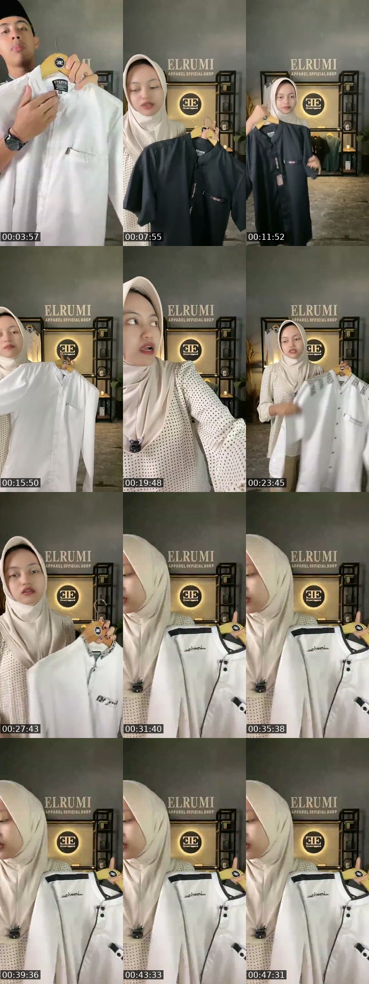 TikTok live: Promo baju koko pria by @elrumi_apparel_official