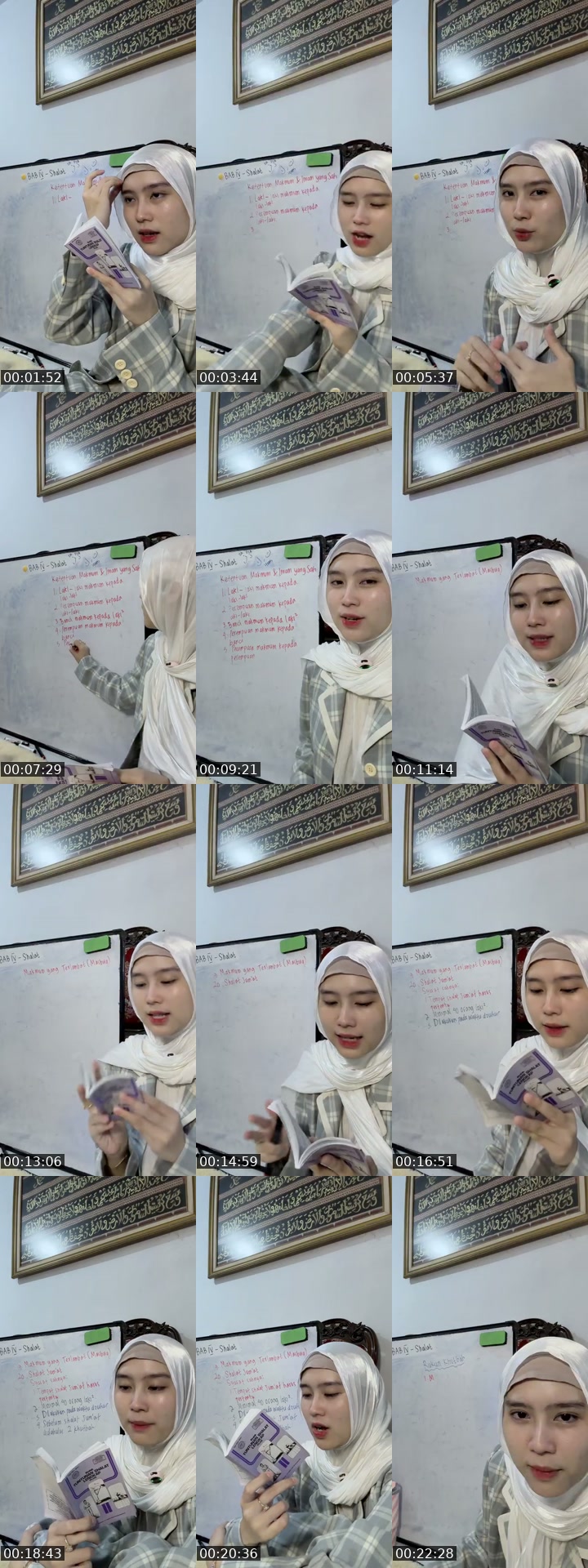 TikTok live: Bedah Buku Tuntunan Shalat🥹🤍 by @itsbutterfai