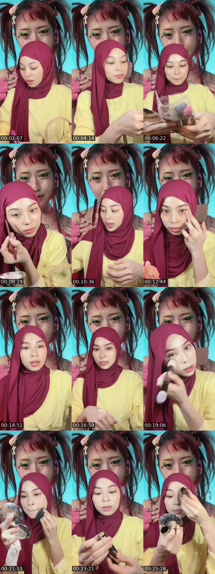 TikTok live: teman makeup by @scherlyrsshka