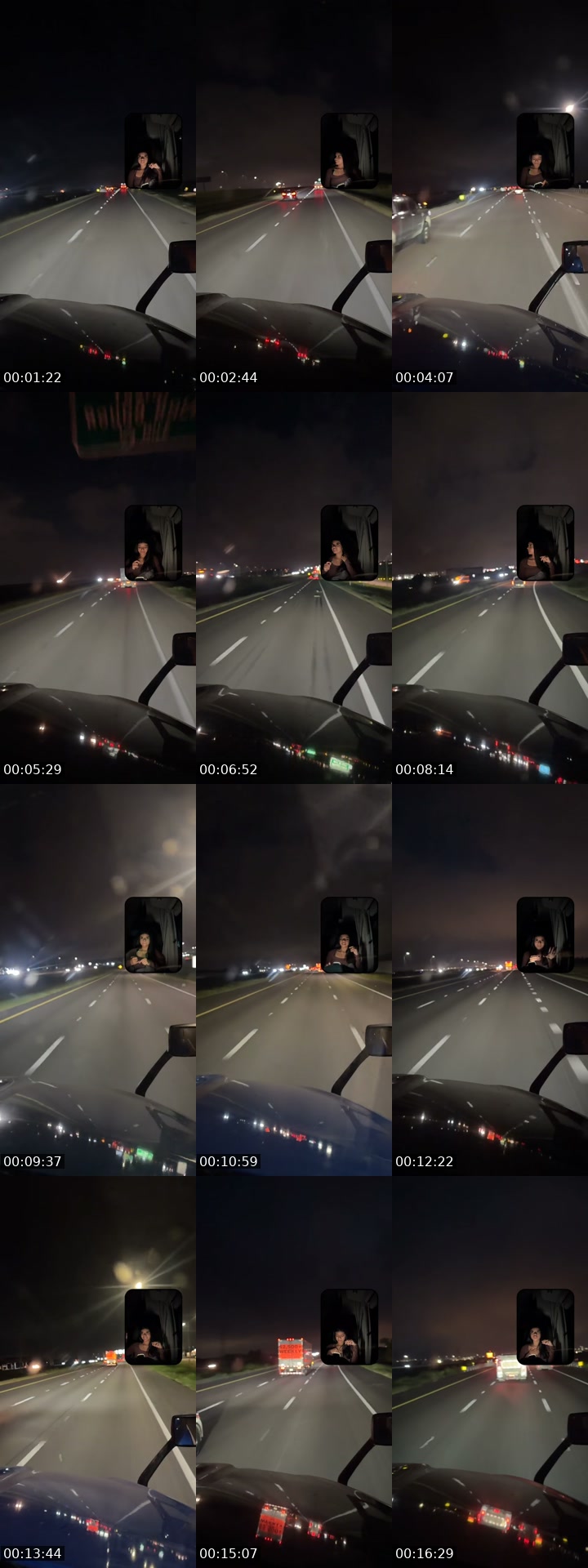 TikTok live: Passenger POV🚛🩷 by @yin6863