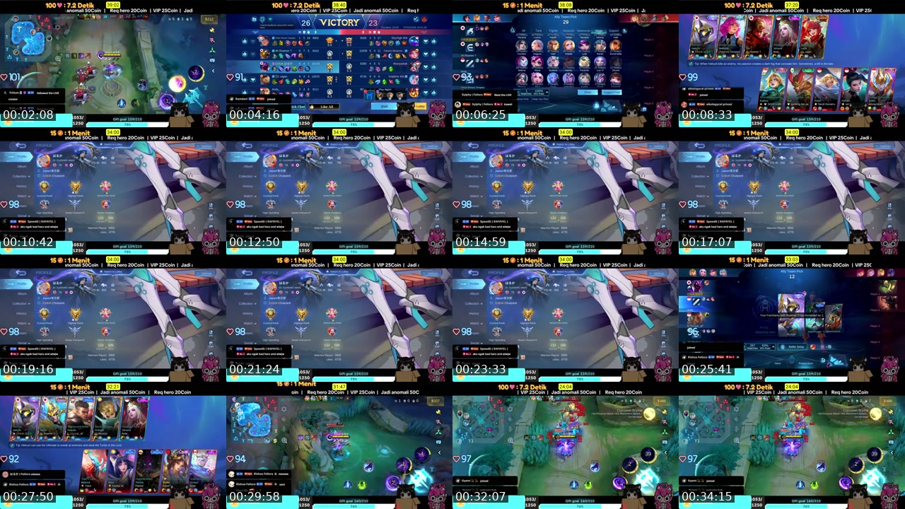 TikTok live: ML Legend by @haruka_nyann