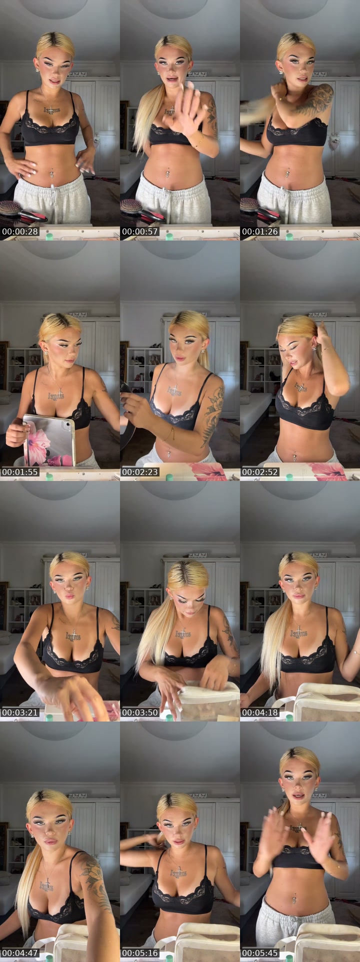 TikTok live: GRWM💓 by @jeanne.kts