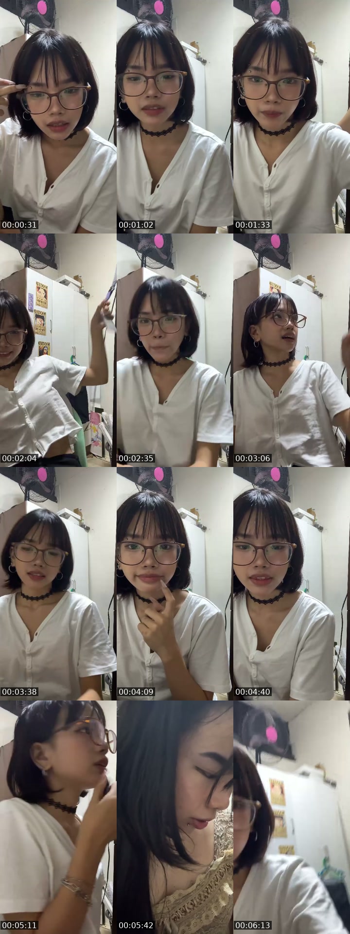 TikTok live: piercing??? by @stridlie