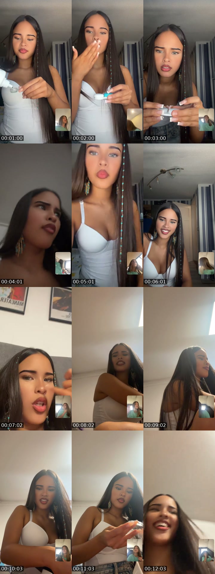 TikTok live: schminken🫰🏽 by @ishraqq_