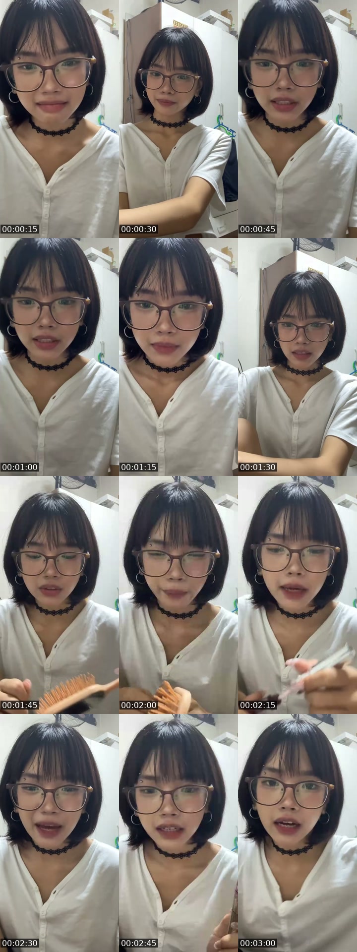TikTok live: piercing??? by @stridlie
