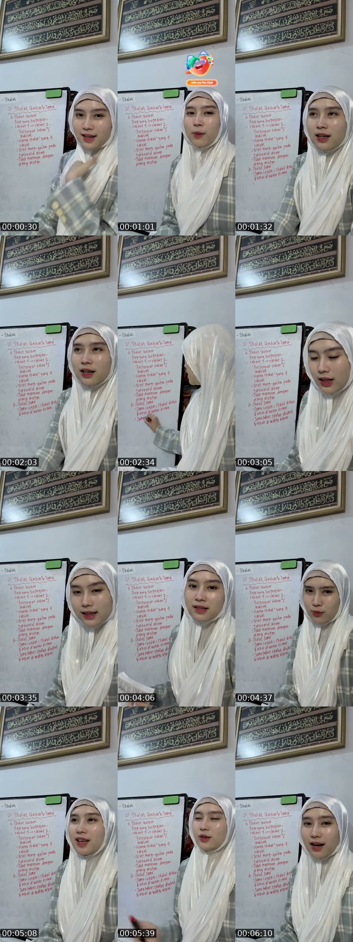 TikTok live: Bedah Buku Tuntunan Shalat🥹🤍 by @itsbutterfai