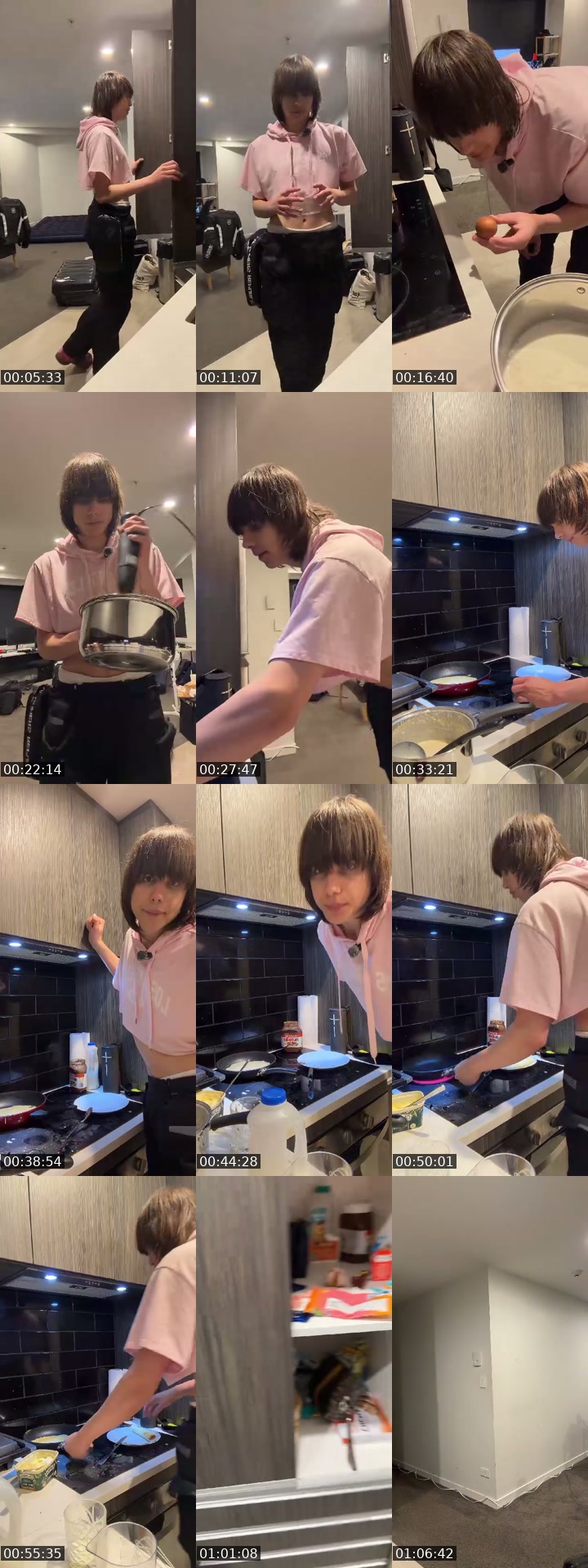TikTok live: Cooking Crepes Bc I’m Hungry by @tvueoc