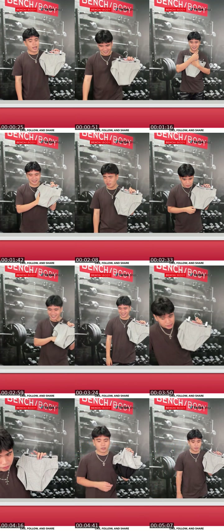 Philippines TikTok live: Bench Body Essentials LIVE by @benchbody.ph