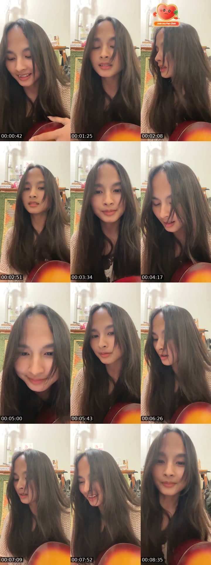 Past TikTok live: hi everyone! by @cosmiceiling