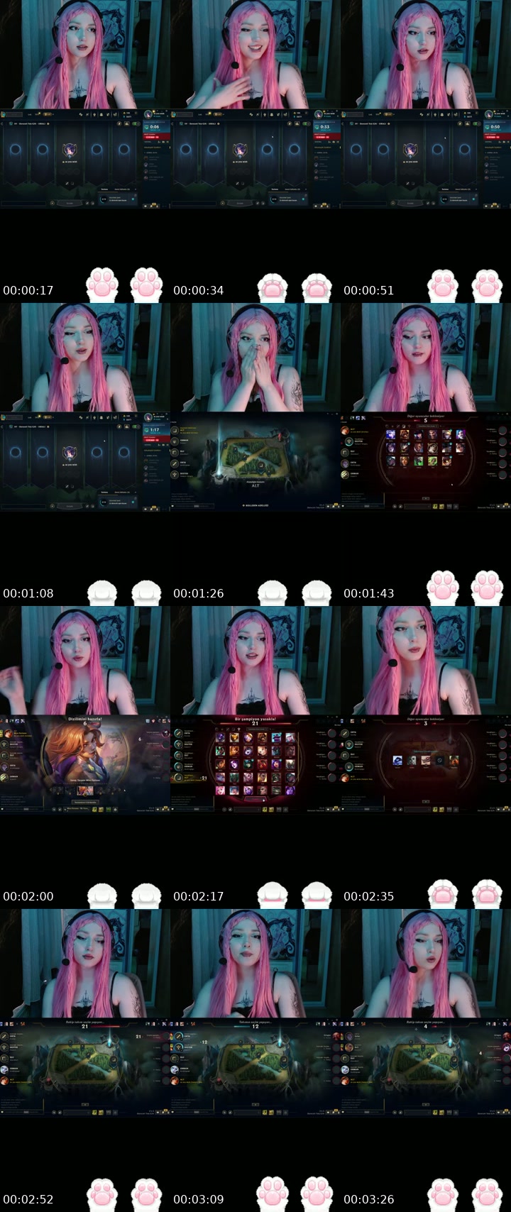 TikTok live: lol by @yumenesai