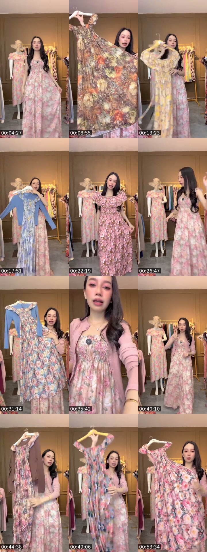 TikTok live: Marion long dress by @sirrin_girls