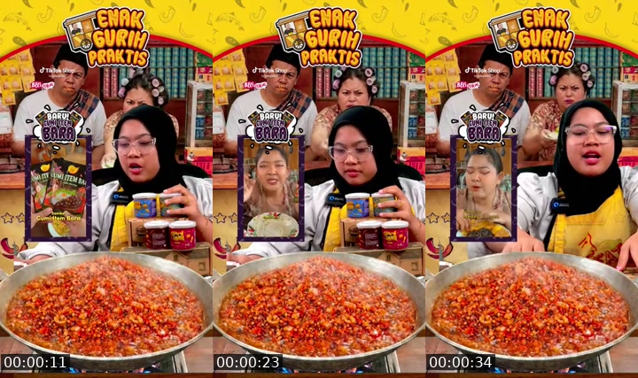 TikTok live: NONTON PILDUN WITH EATSAMBEL🌶😍 by @eatsambel