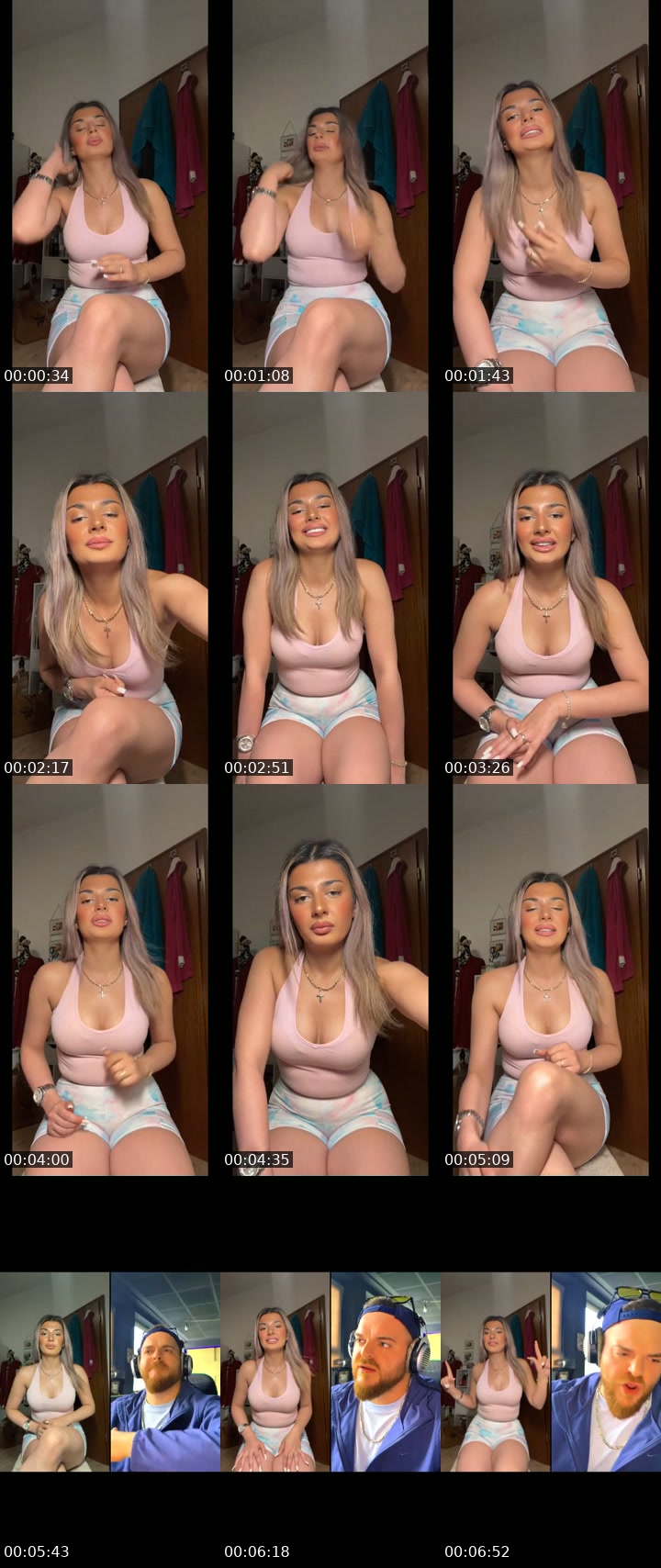 Greece TikTok live: 1 Galaxy = 10 Kniebeugen by @emxpretiss