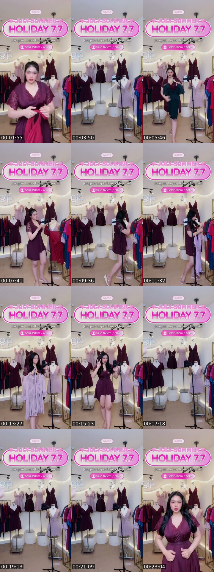 TikTok live: SERBU HARGA ANJLOK🔥🔥 by @qigerie