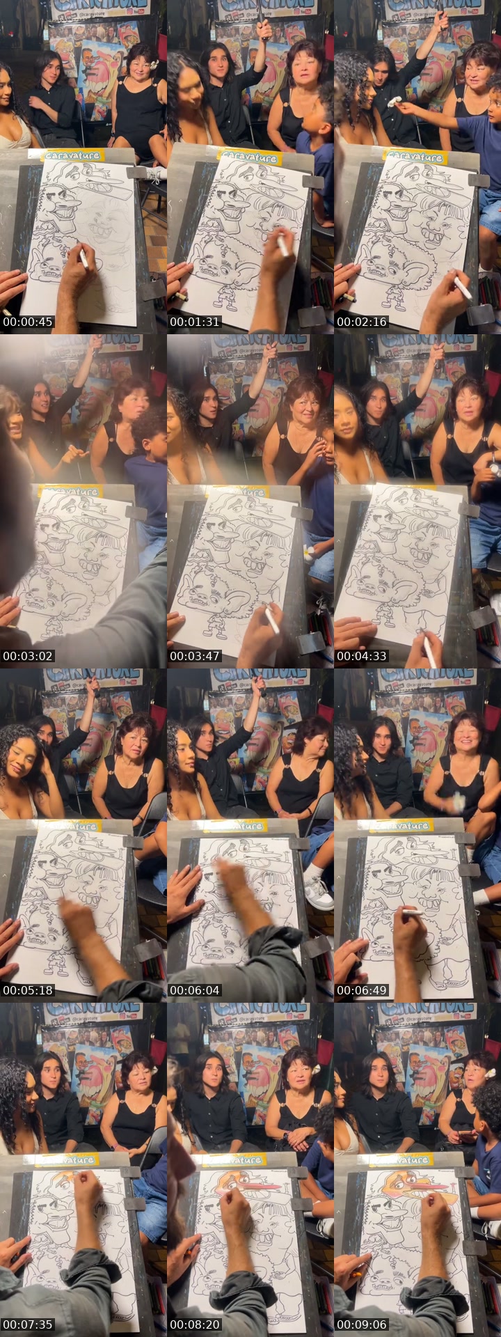 @caravature TikTok live from 2026-07-03