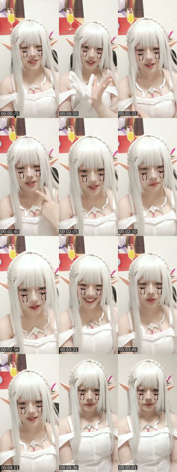TikTok live: リゼロコスプレ配信 by @eto6592