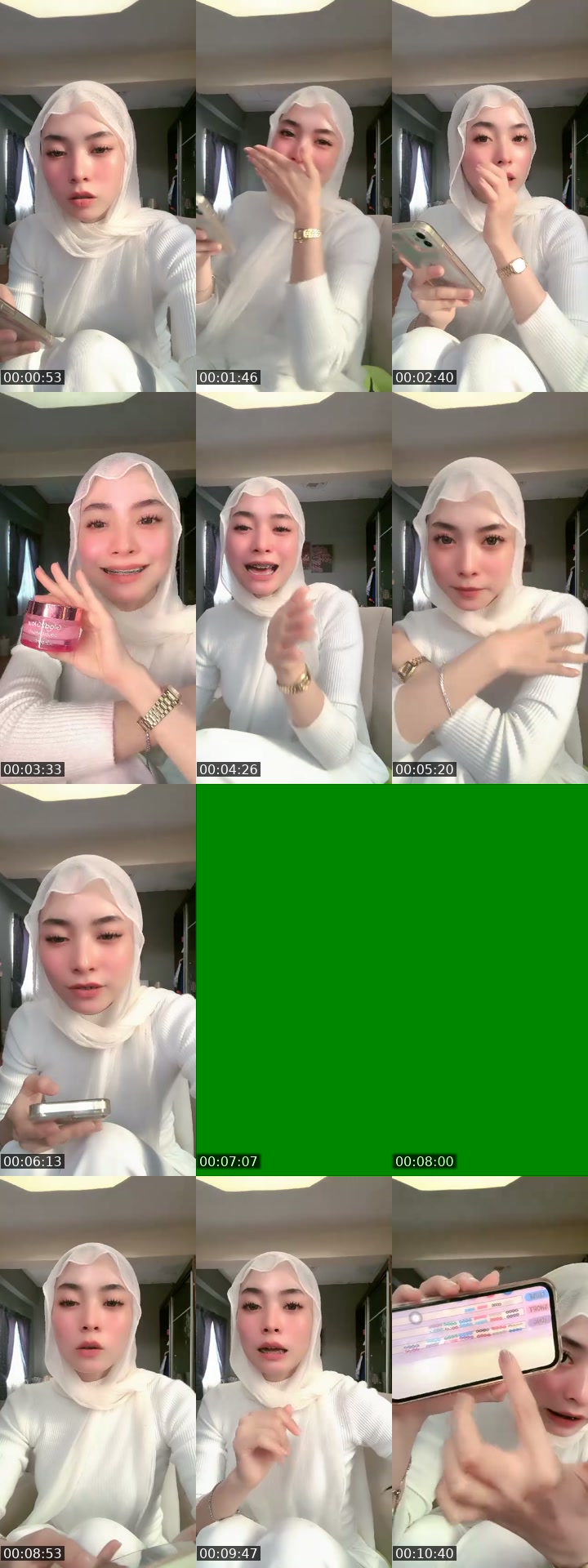 TikTok live: acuk acuk ukak ciper by @ssaraeeee_