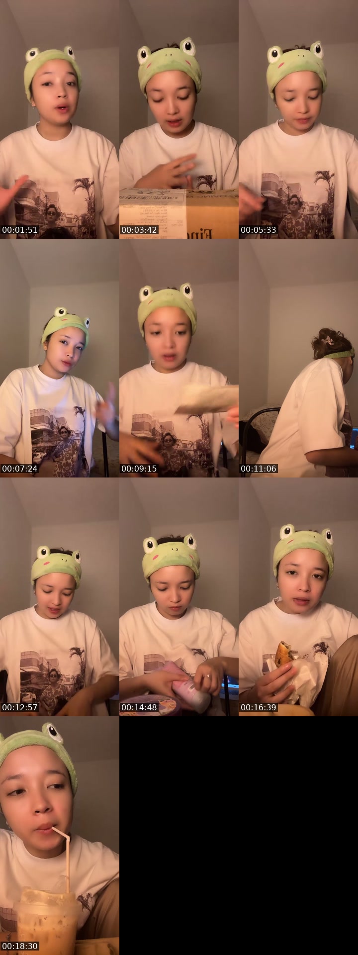 TikTok live: haul by @bungareyzaa
