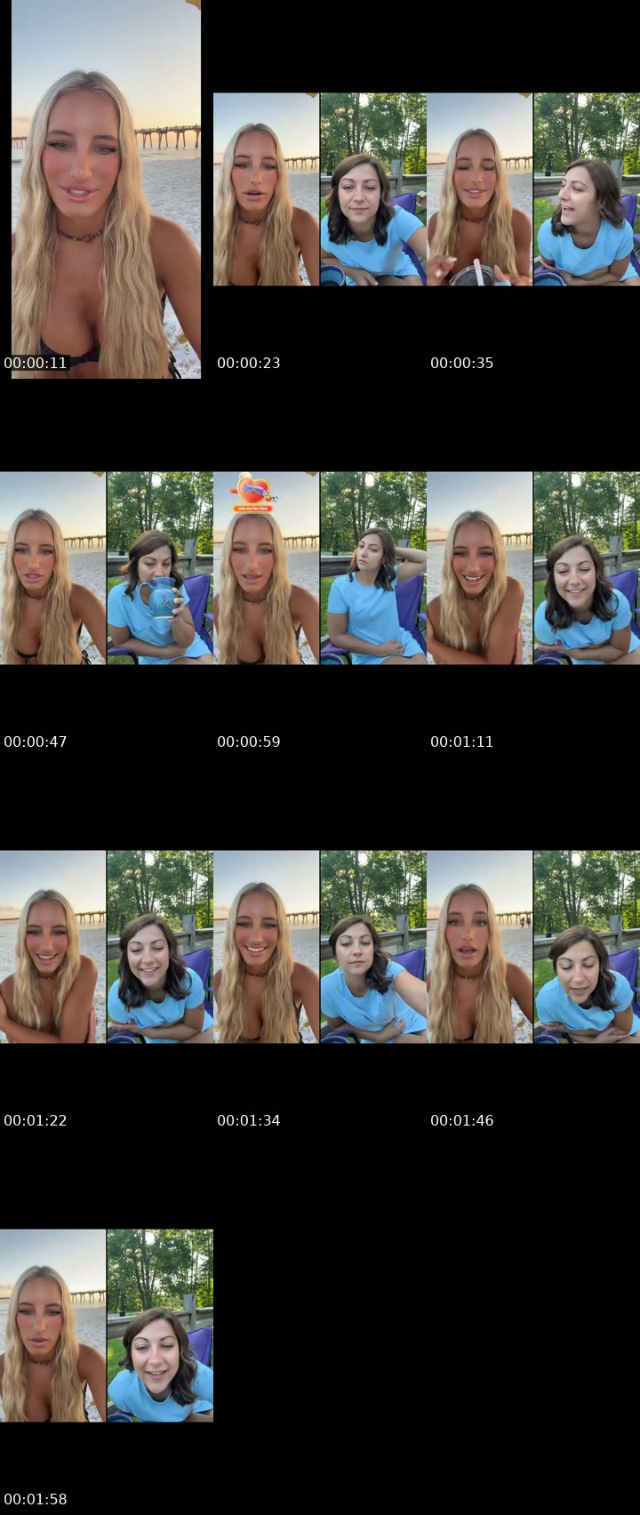 TikTok live: Hannah 🍌’s live - sunrise 🌅 by @hannahkotickk