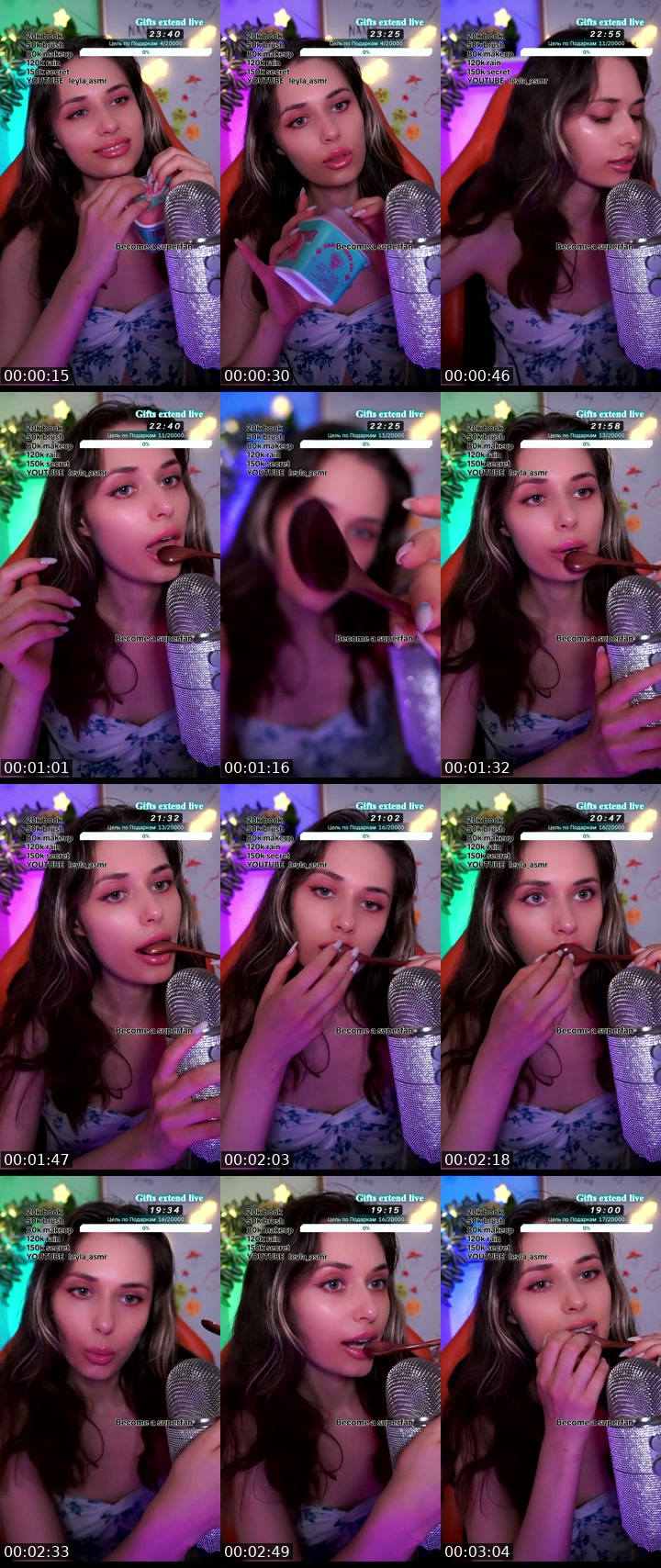 TikTok live: Breathe.listen.stay.ASMR 🤗 by @leyla_asmr5