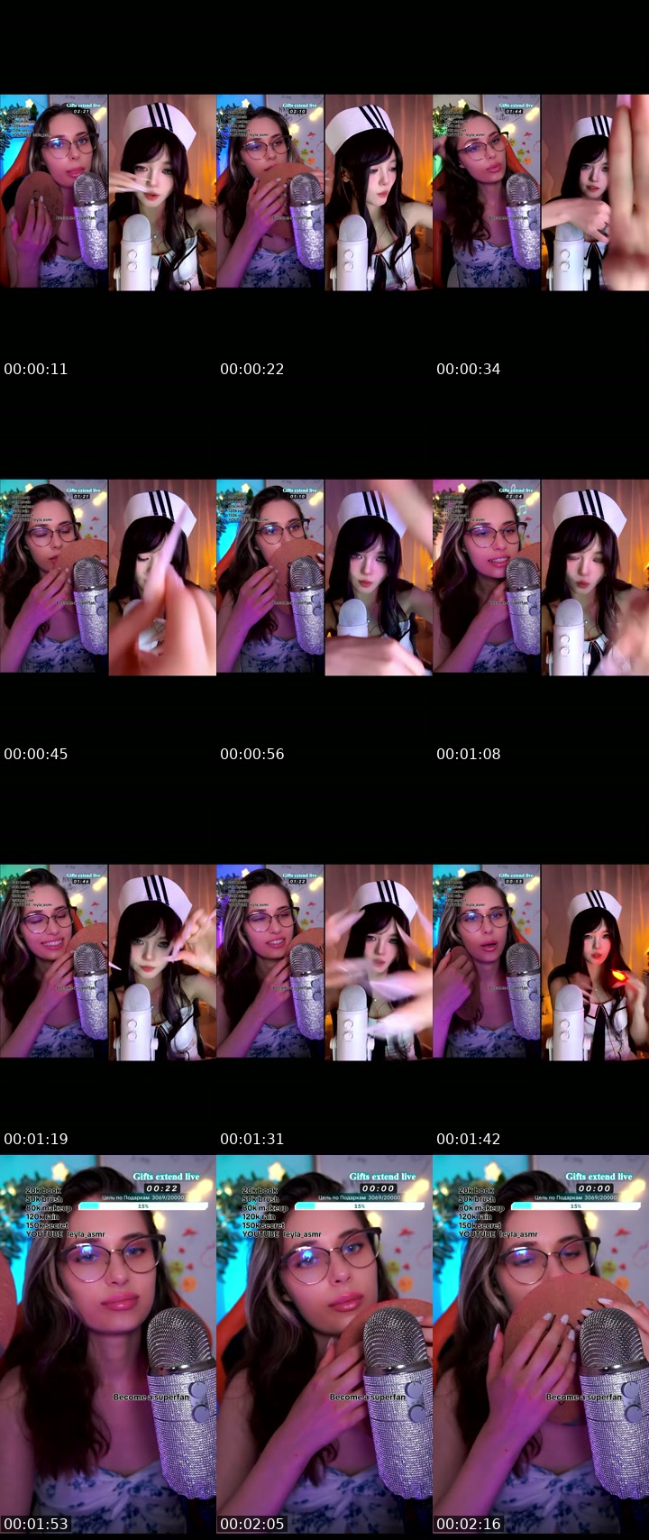 TikTok live: Breathe.listen.stay.ASMR 🤗 by @leyla_asmr5