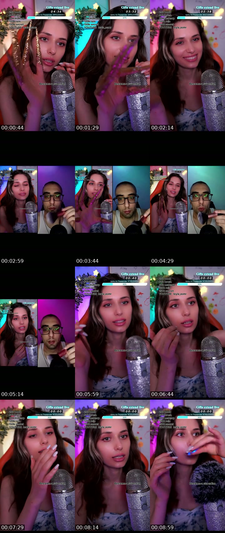TikTok live: Breathe.listen.stay.ASMR 🤗 by @leyla_asmr5