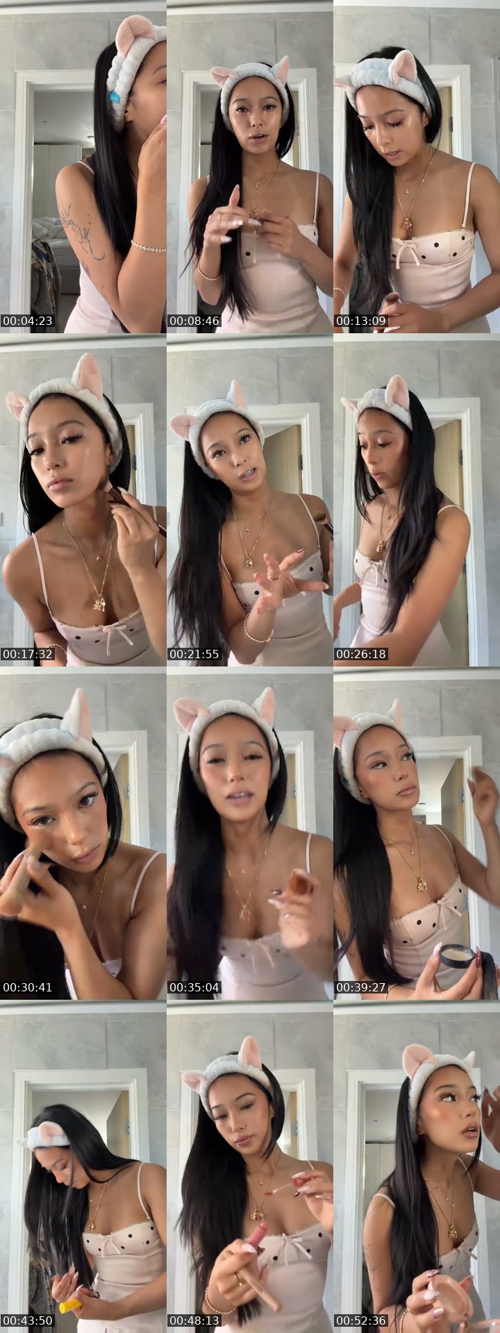TikTok live: Skincare by @taytthar