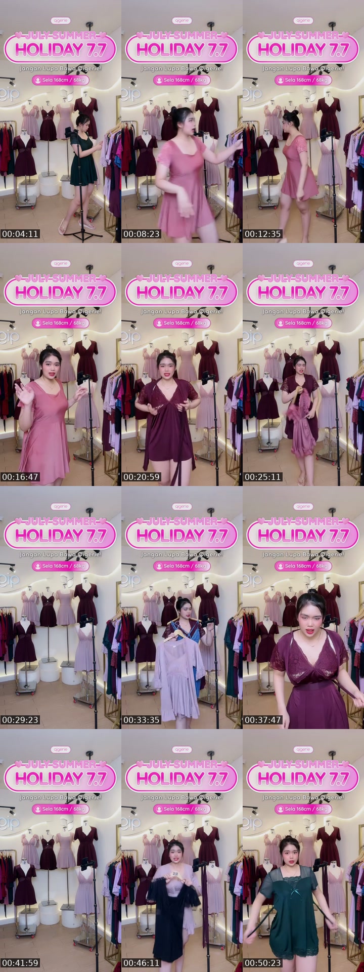 TikTok live: SERBU HARGA ANJLOK🔥🔥 by @qigerie
