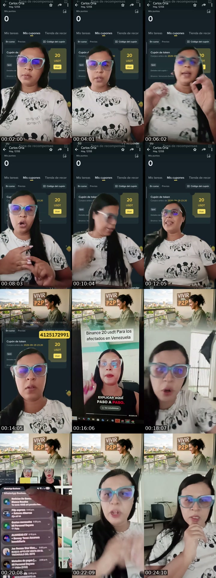 TikTok live: binance Regala20usdt Venezuela by @escueladeventass