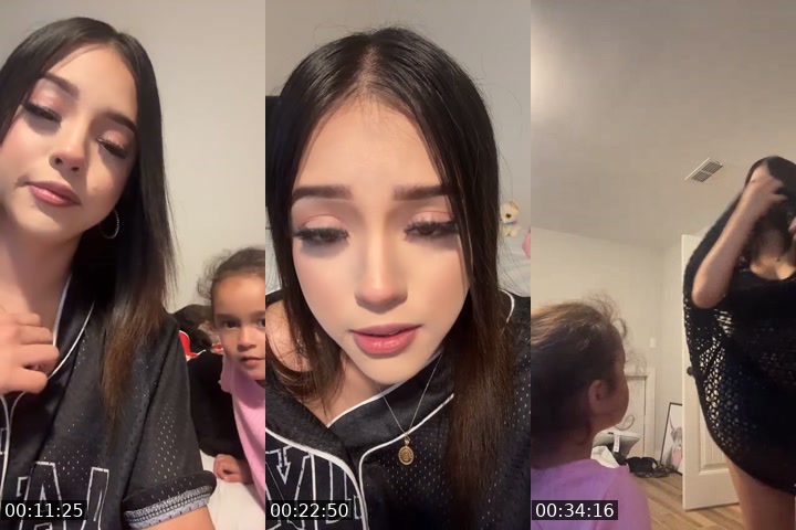 TikTok live: Get ready with me by @alexsandiaa