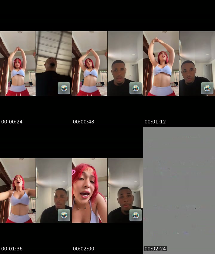 TikTok live: ome tv by @victorianurielis