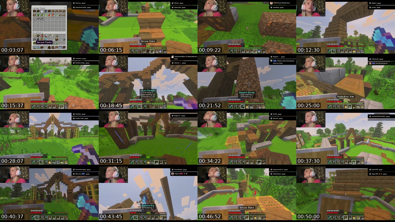 TikTok live: Minecraft! by @mckenzie_jordan14