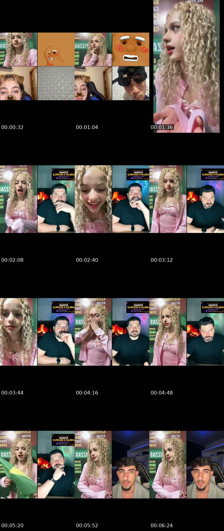 TikTok live: Hey guys 🇧🇷🇺🇸 by @tays_lane_