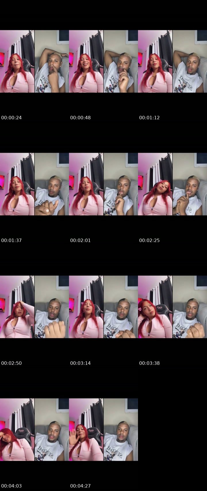 TikTok live: ome tv by @victorianurielis