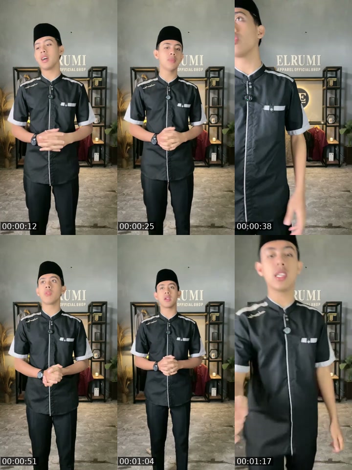TikTok live: Promo baju koko pria by @elrumi_apparel_official
