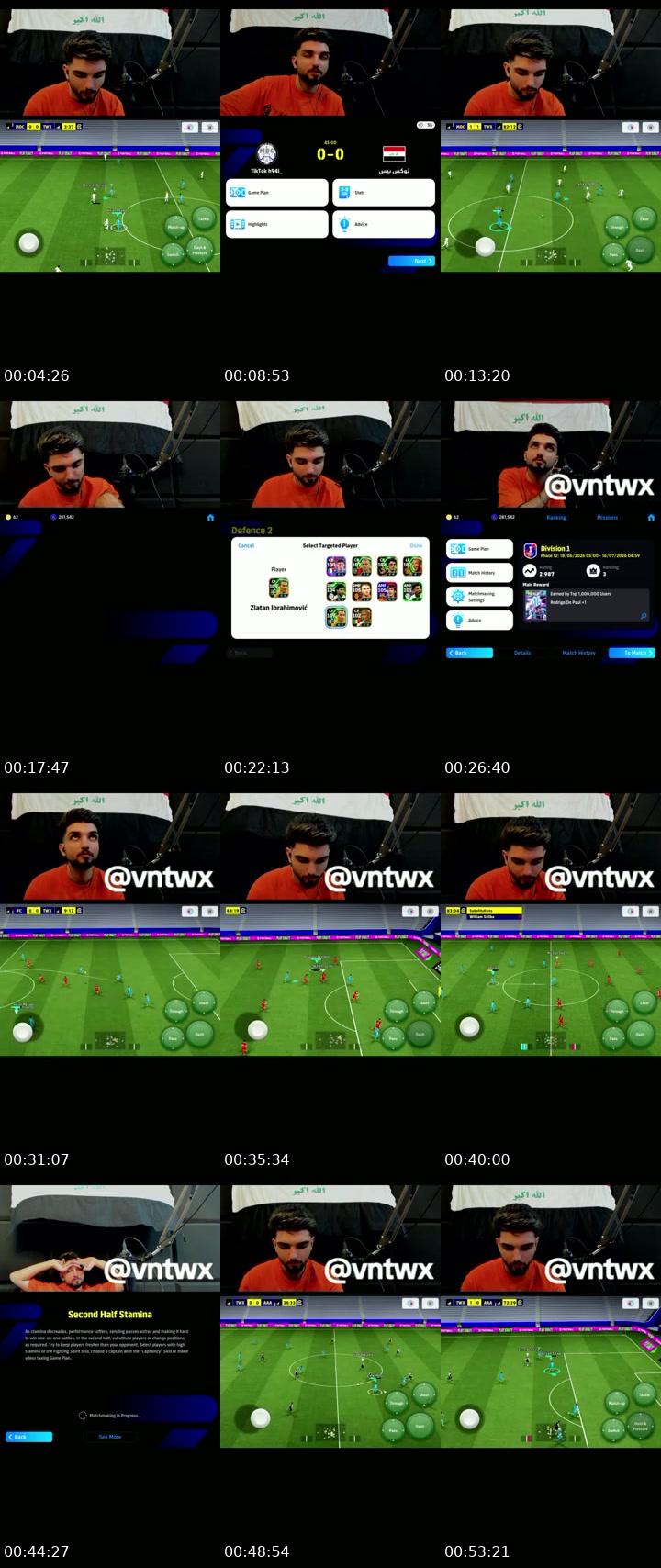 TikTok live: pes by @twix_926