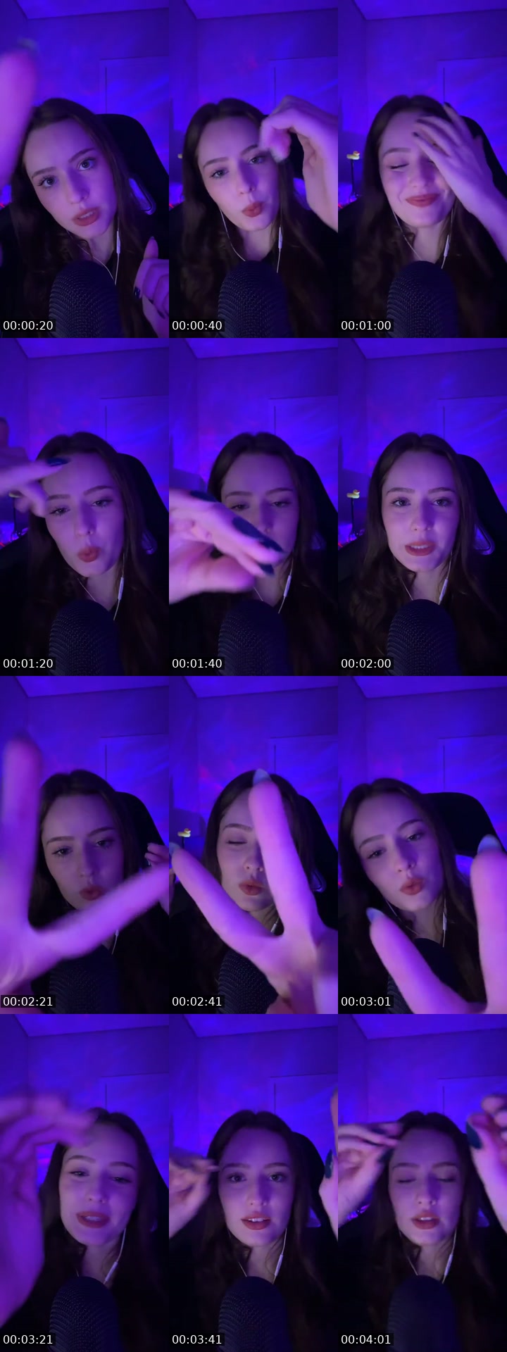 TikTok live: ASMR LIVE! 🌃 by @asmrthaisbdss