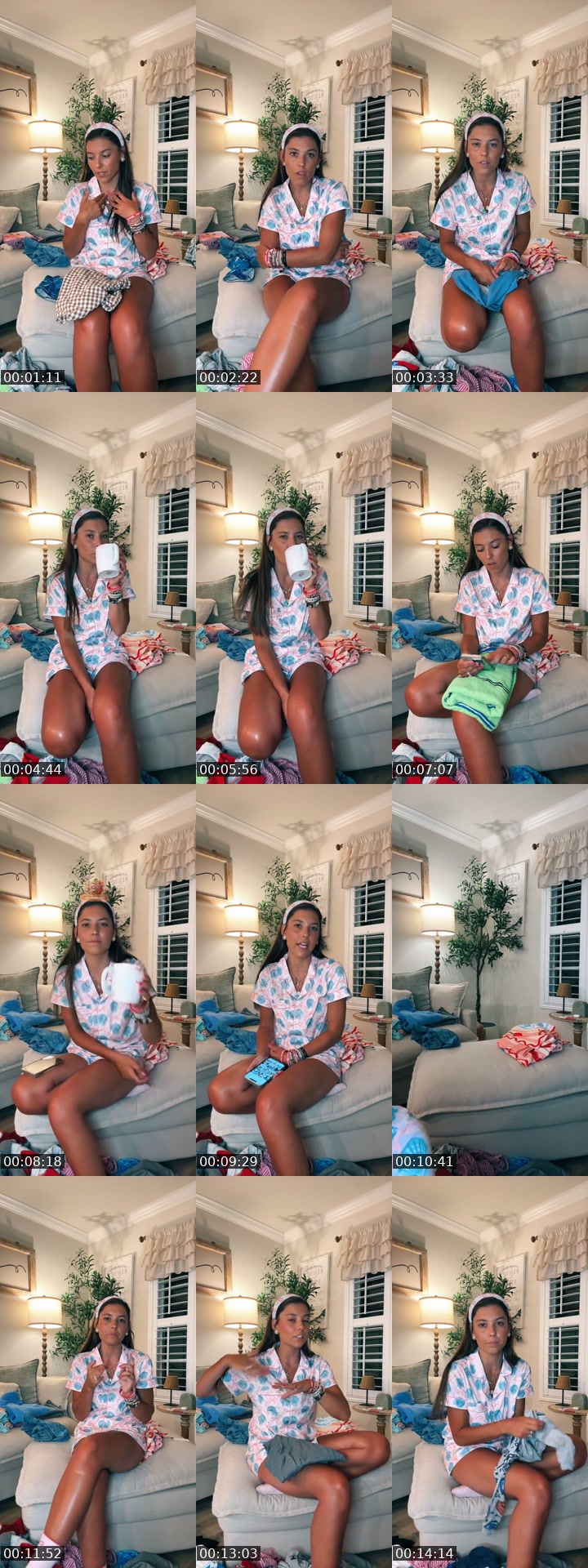 TikTok live: Mom of 9! Laundry 🎀 by @nicoletta5507