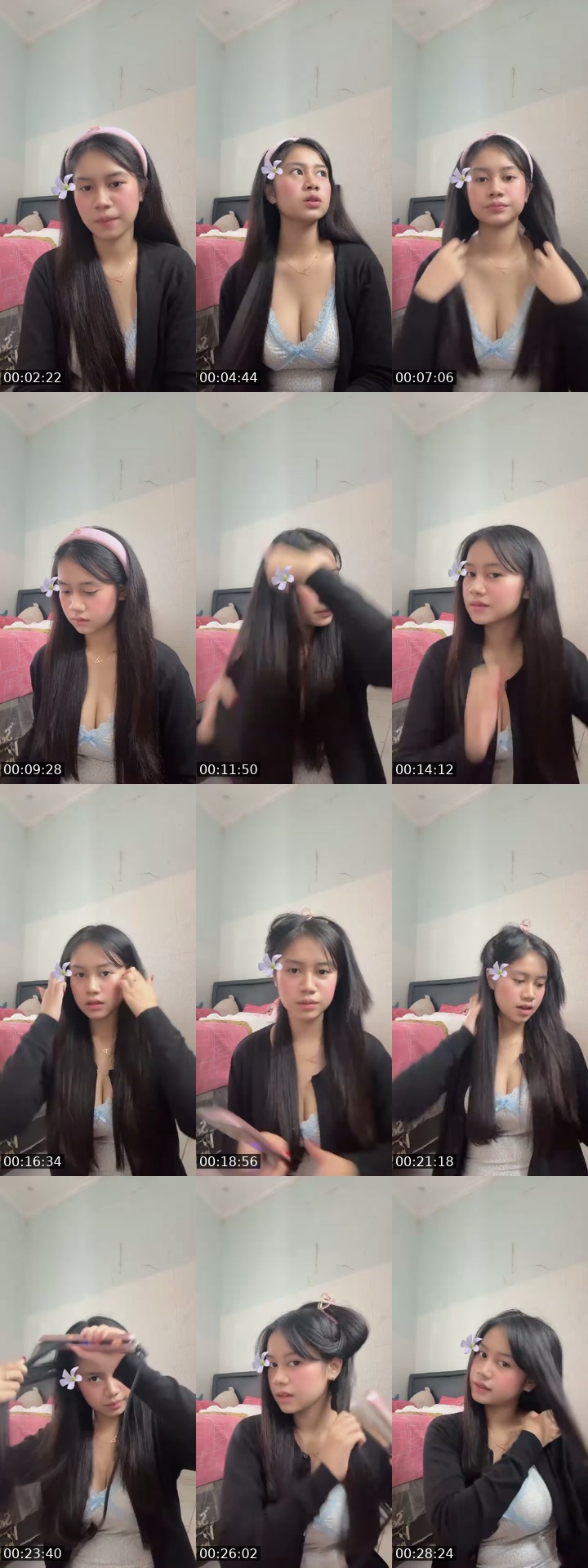 TikTok live: grwm by @arinrhmwnt