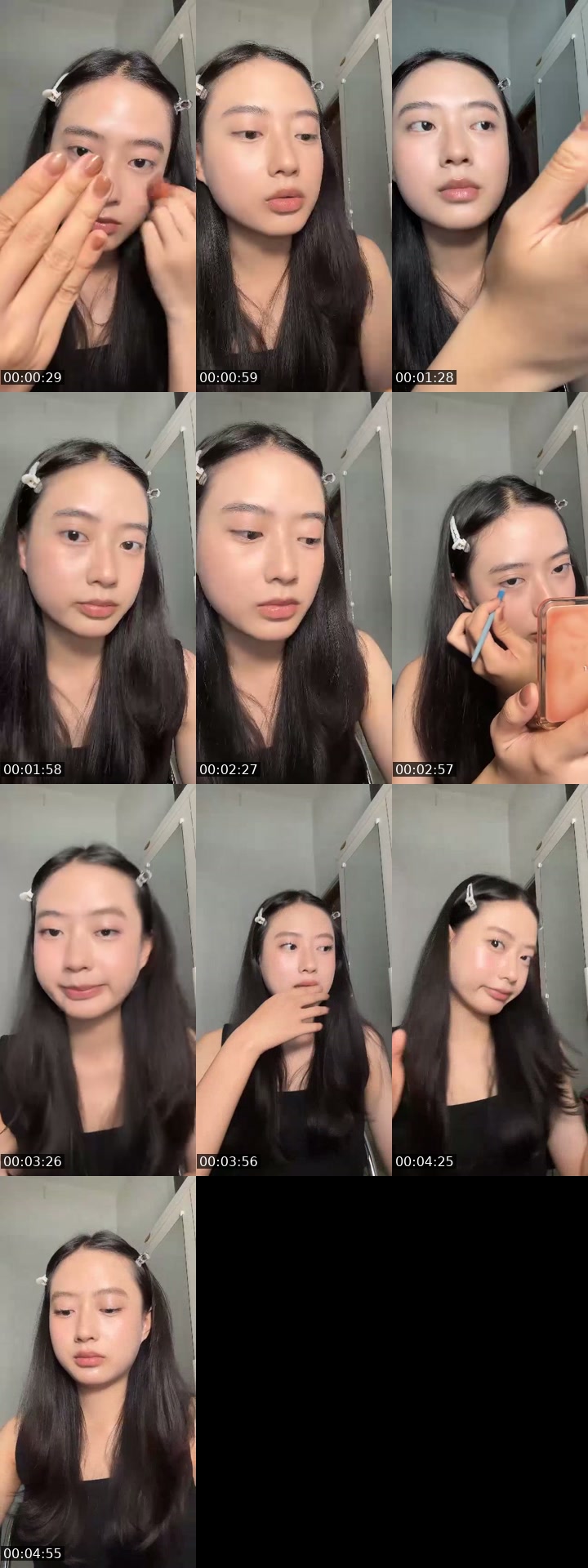TikTok live: grwm by @asilesisteli
