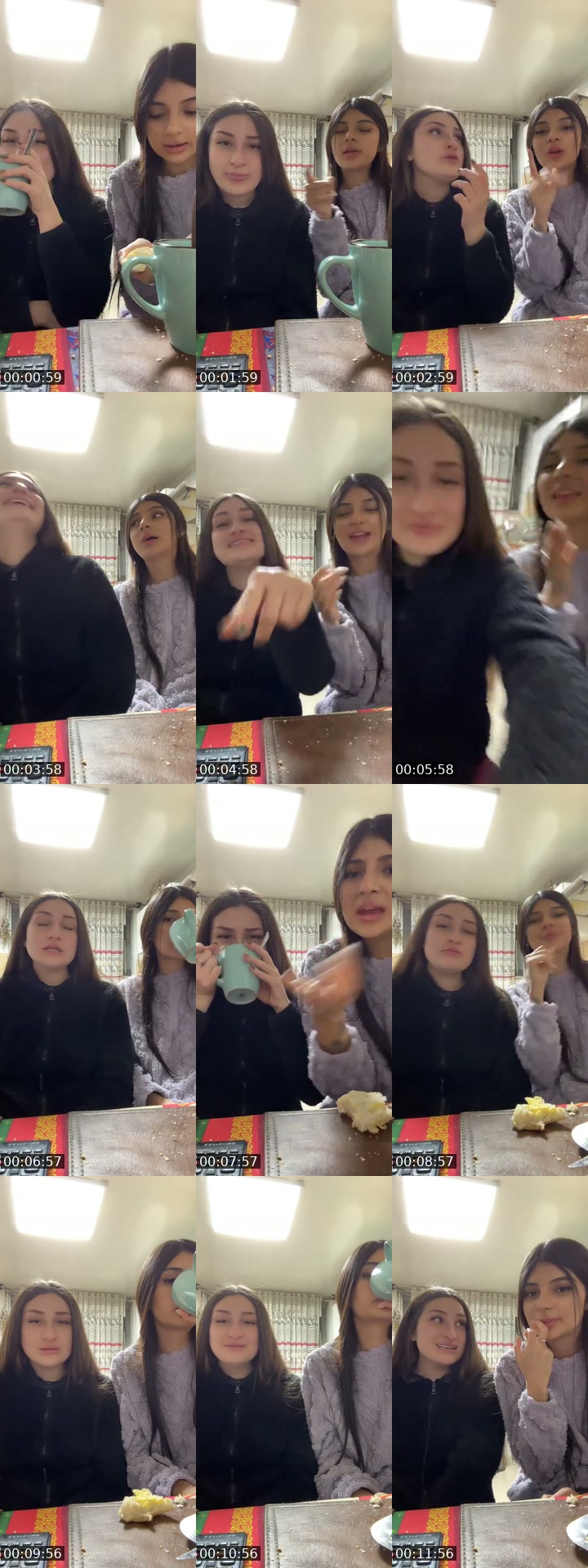 TikTok live: grwm by @isidorapaz01_