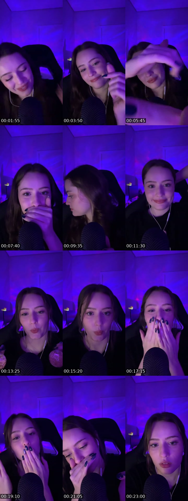 TikTok live: ASMR LIVE! 🌃 by @asmrthaisbdss