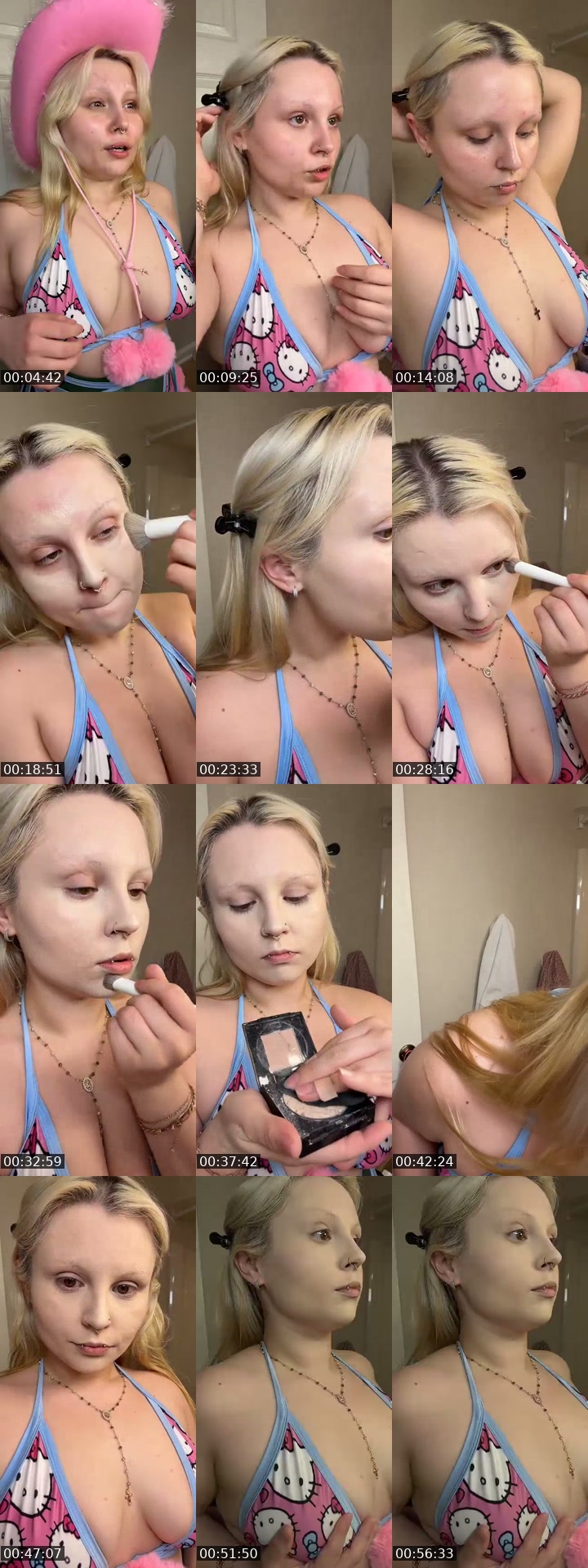 TikTok live: come chill w me 🐇💗 by @luckylucylu777