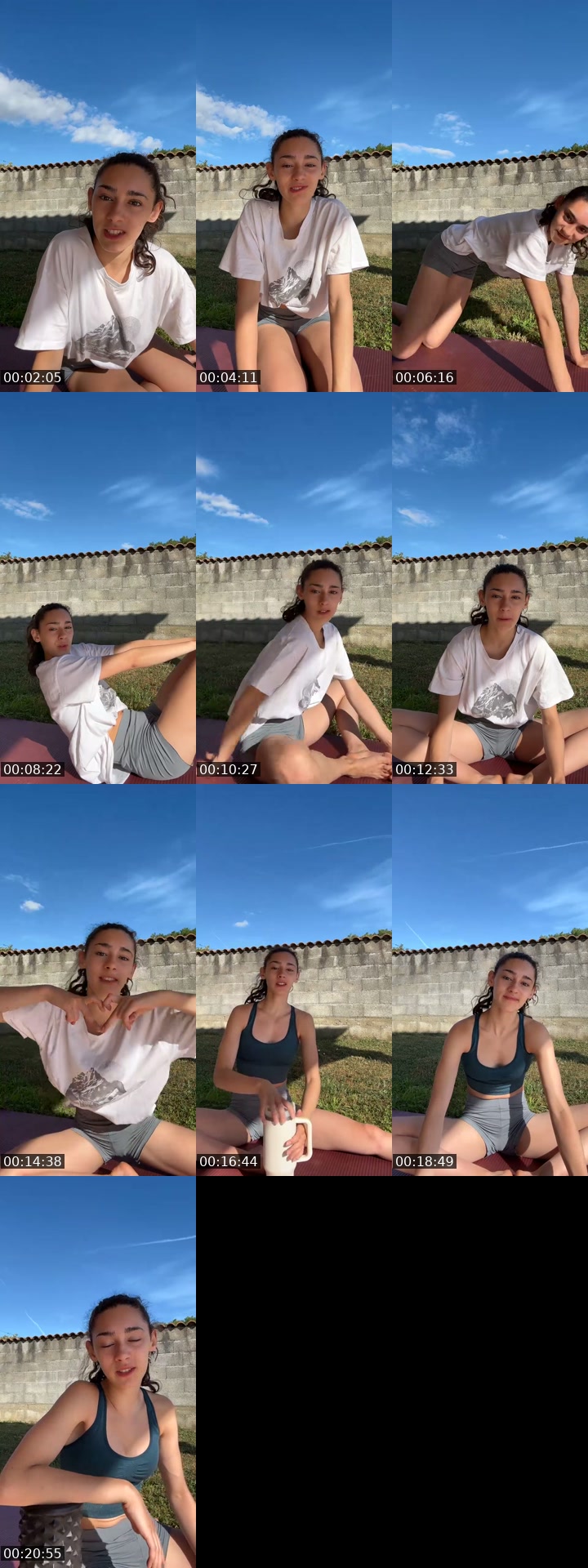 TikTok live: Yoga !🧘 by @konyghebbari3