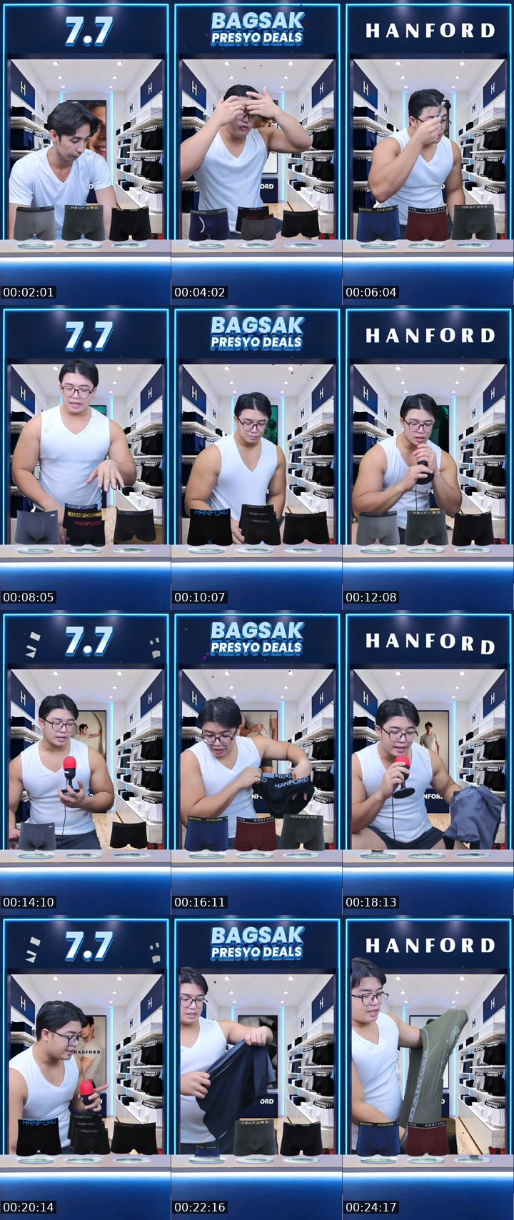 TikTok live: 7.7 BAGSAK PRESYO DEALS!!! by @hanfordph